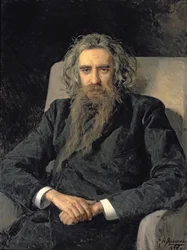 Portrait of Vladimir Sergeyevich Solovyov (1853-1900), 1895